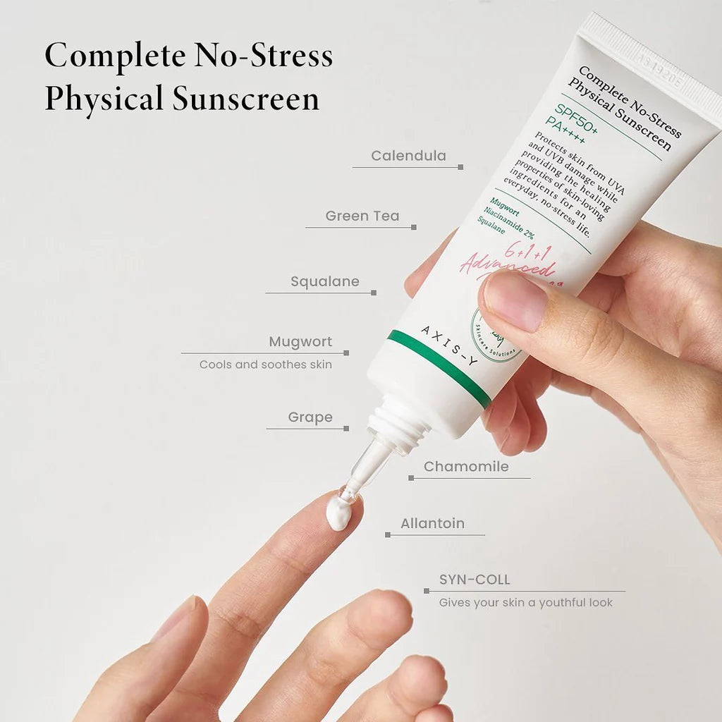 Complete No-Stress Physical Sunscreen 50ml